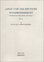 JAPAN UND DAS DEUTSCHE ZIVILPROZESSRECHT  Bd.II.